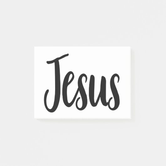 Jesus Gospel Graphics Aesthetische Christelijke ci Post-it® Notes (Voorkant)