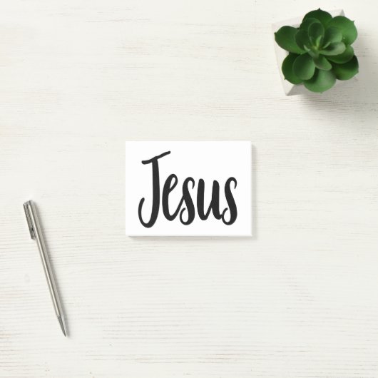 Jesus Gospel Graphics Aesthetische Christelijke ci Post-it® Notes (Kantoor)