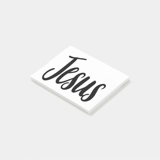 Jesus Gospel Graphics Aesthetische Christelijke ci Post-it® Notes (Schuin)