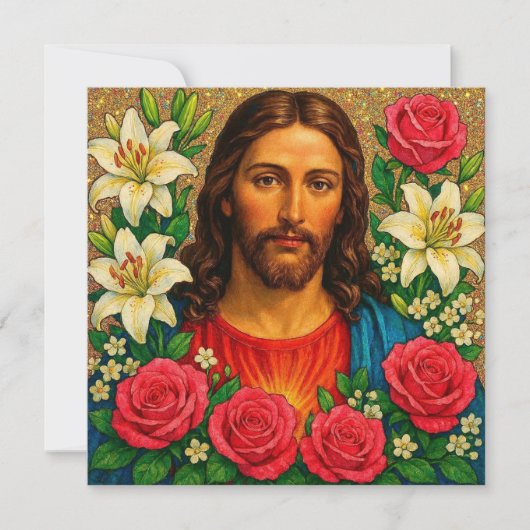 Jesus Greeting Card. (Voorkant)