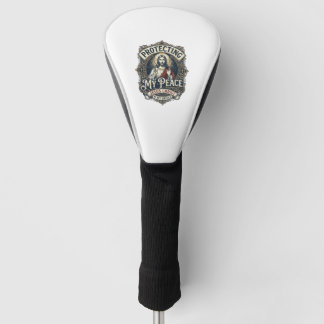 Jesus Grenzen Zelfrespect T-shirt Op geloof gebase Golfheadcover