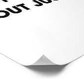 JESUS HAD TWEE DADS EN HEEFT DE FIJN UITGESLOTEN POSTER (Hoek)