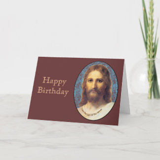 Jesus Happy Birthday Card Kaart