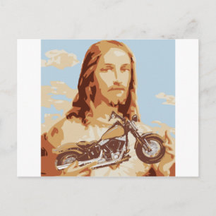 Jesus Harley Love Briefkaart