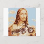 Jesus Harley Love Briefkaart (Voorkant)