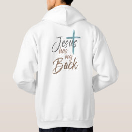 Jesus Has My Back Hoodie