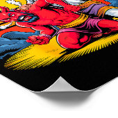 Jesus Has Your Back Christian Faith Poster (Hoek)