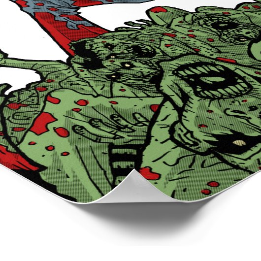 Jesus Hates Zombies "Amen" Print (Hoek)