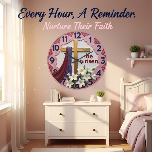 Jesus He Is Risen Easter Grote Klok