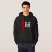 Jesus he is Risen Hoodie (Voorkant volledig)