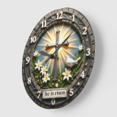 Jesus He Is Risen Radiant Grote Klok (Hoek)