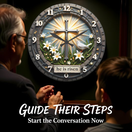 Jesus He Is Risen Radiant Grote Klok