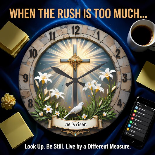 Jesus He Is Risen Stone Grote Klok