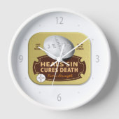 Jesus Heals Cures Pil - Grappig Christelijk Geloof (Voorkant)