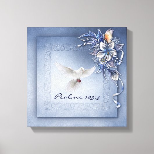 Jesus Heals Premium Wrapped Canvas (gloss) Afdruk (Voorkant)