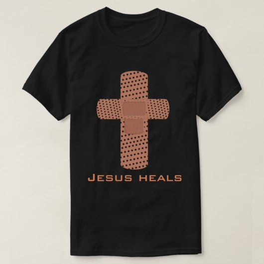 Jesus Heals T-shirt (Design voorkant)