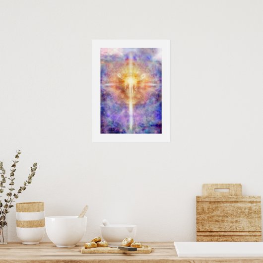 Jesus Heart Poster (Keuken)