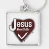 Jesus HeartSkills - Schlüssel zum glücklichen Herz Sleutelhanger (Voorkant)