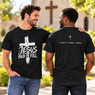 Jesus Heeft Alles Betaald Christelijk Kruis Evange T-shirt