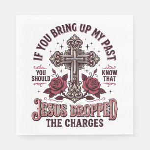 Jesus Heeft De Aanklachten Ingetrokken Vintage Cro Servet