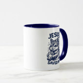 JESUS Heeft Me Gered Mok (Voorkant rechts)