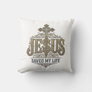 Jesus heeft mijn leven gered Vintage gravure Chris Kussen