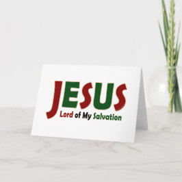 JESUS: Heer van de Verlossing Kaart