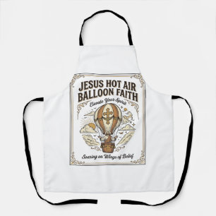 Jesus Heet Lucht Ballon Geloven Jesus Heet Lucht B Schort