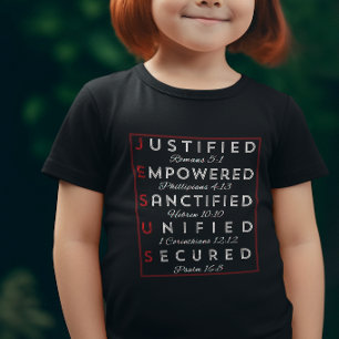 JESUS - Heilige Geest Spiritueel Bid Voor Meisjes T-shirt