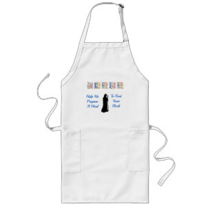 Jesus Help Diervoeder Apron Lang Schort