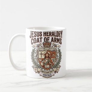 Jesus Heraldiek Wapen Jezus Heraldiek Wapen Ar Koffiemok