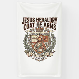 Jesus Heraldiek Wapen Jezus Heraldiek Wapen Ar Spandoek