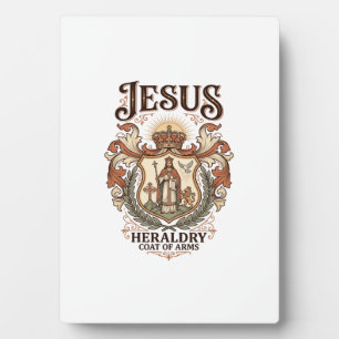 Jesus Heraldiek Wapen Jezus Heraldiek Wapen Jezus Fotoplaat