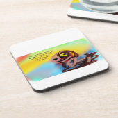 Jesus here  bier onderzetter (Linkerzijde)