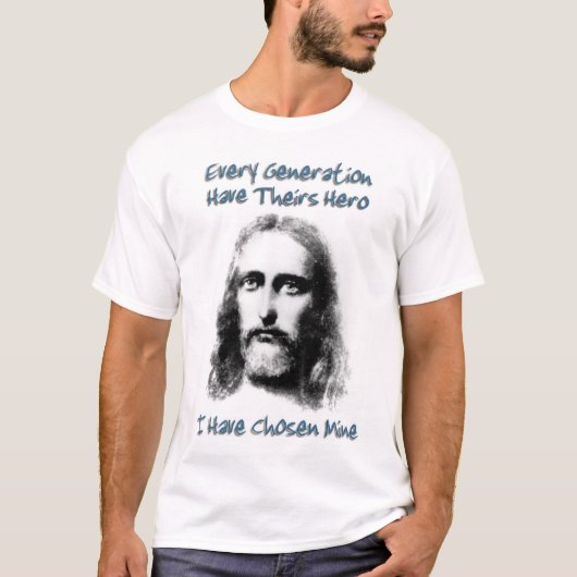 Jesus Hero T-shirt (Voorkant)