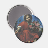 JESUS HET BLOEMENKIND MAGNEET (Voorkant / Achterkant)