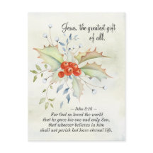 JESUS Het grootste cadeau van alle John 3:16 Kerst