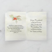 JESUS Het grootste cadeau van alle John 3:16 Kerst Kaart (Binnen)