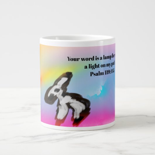 jésus hier grote koffiekop (Voorkant)