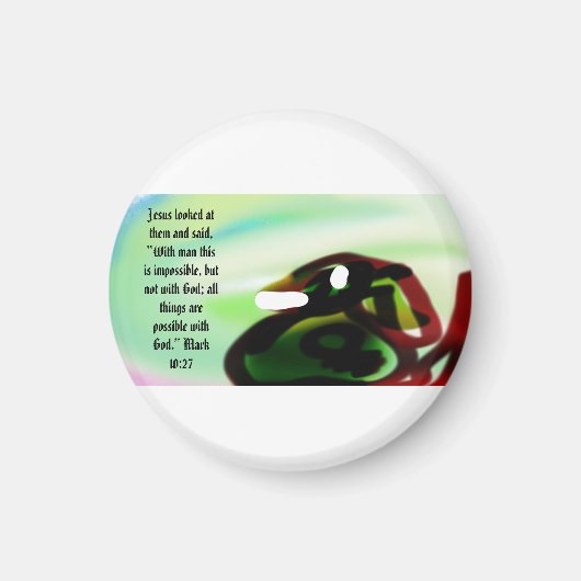 jésus hier mogelijk magneet (Voorkant)