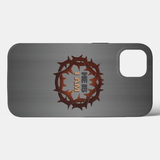 JESUS: HIJ IS IK Case-Mate iPhone CASE (Achterkant (horizontaal))