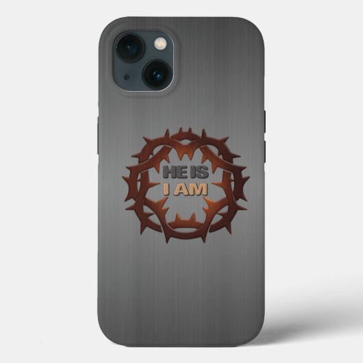 JESUS: HIJ IS IK Case-Mate iPhone CASE (Achterkant)