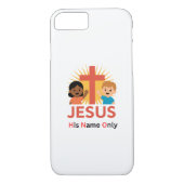 Jesus - His Name Only (New Logo) Case-Mate iPhone Case (Achterkant)