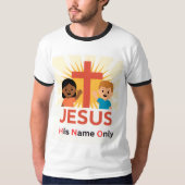 Jesus - His Name Only T-shirt (Voorkant)