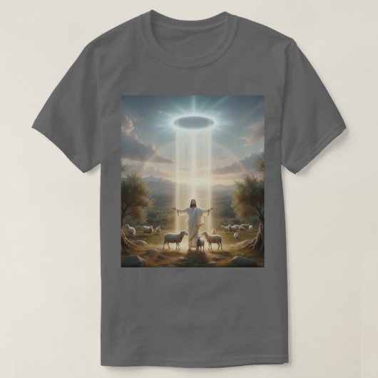 Jesus & His Sheep T-Shirt (Design voorkant)