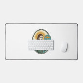 Jesus hoestend midden spraakbericht audiobericht s bureaumat (Keyboard & Muis)