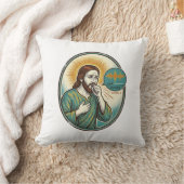 Jesus hoestend midden spraakbericht audiobericht s kussen (Deken)