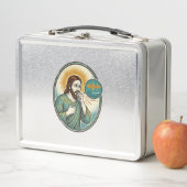 Jesus hoestend midden spraakbericht audiobericht t (In situ)