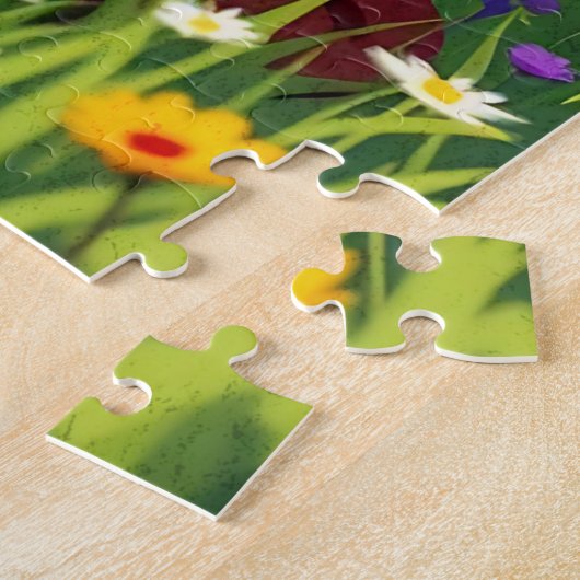 Jesus holding a Lamb | Religious Christian Legpuzzel (Zijkant)