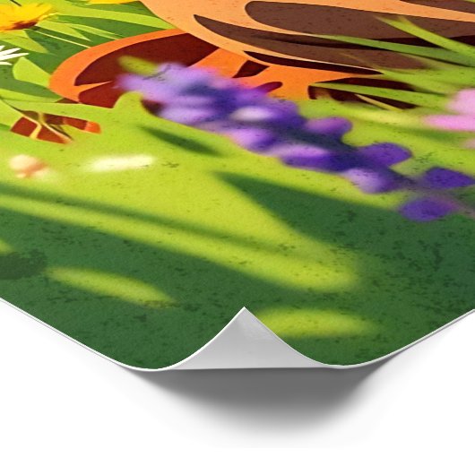 Jesus holding a Lamb | Religious Easter Poster (Hoek)